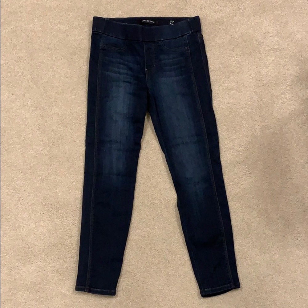 NWOT Liverpool Jeggings, Ankle Skinny, 4P / 27